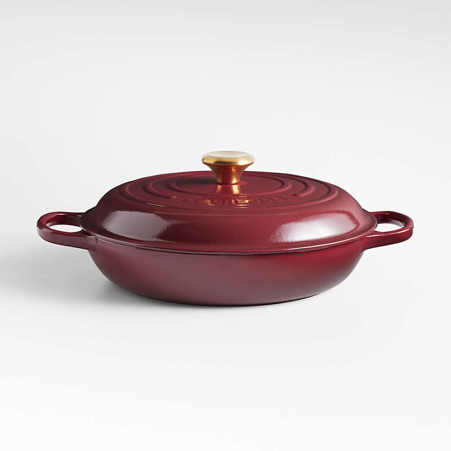 Le Creuset Classic Liter Quart Rh Ne Enameled Cast Iron Braiser