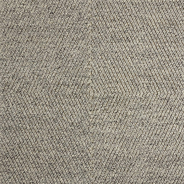 Bozeman Wool Textured Grey Area Rug X Reviews Crate Barrel