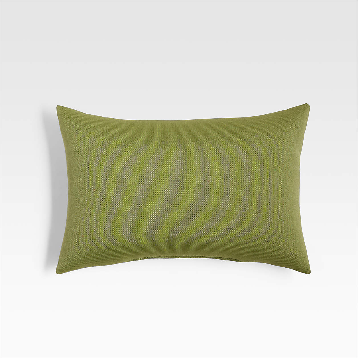 Sunbrella X Spectrum Cilantro Green Outdoor Lumbar Pillow