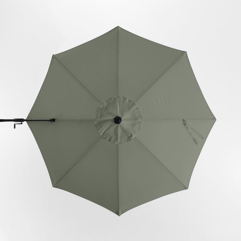 9 ft patio umbrella green sunbrella AreShark for Outdoor, Outdoor Table Umbrella with Push Button Tilt and Crank, Outdoor Patio Umbrellas with 8 Sturdy Ribs for Market, Garden, Pool (Dark Green) Pulley Single Pole Umbrella to your backyard patio or display Farmhouse & Rustic Patio Umbrellas