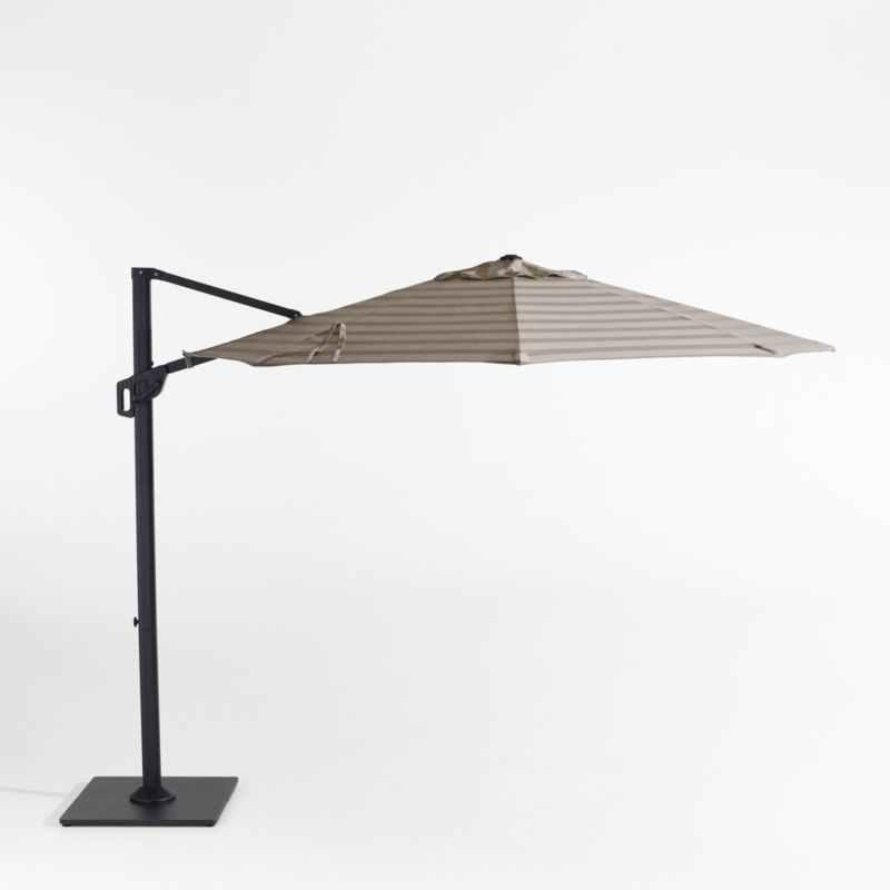 cloud mountain 10 ft cantilever patio umbrella cantilever Formosa Covers 10ft Hanging 8 Rib Replacement Canopy free enjoyment 128'' X 128'' Square Cantilever