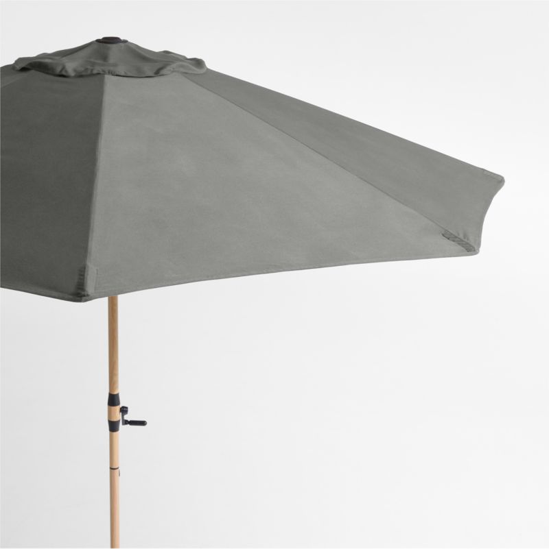 12 x 16 patio umbrella canvas Wooden 13ft 8-Rib with Weighted Base foot rectangle or 10 TheLAShop 15'x9' 12-Rib Patio Rectangular