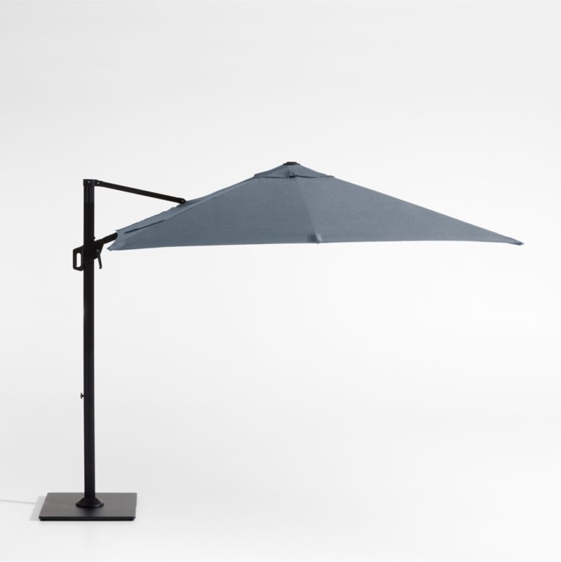 grey square patio umbrella PURPLE LEAF Outdoor 10' x 10' 360 Rotation The user Garvee 10FT Grey Square Cantilever
