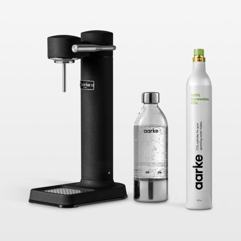 Aarke Carbonator III Matte Black Sparkling Water Maker Machine +