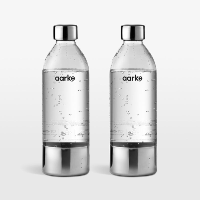 Aarke Replacement Bottle for Carbonator III, Set of 2