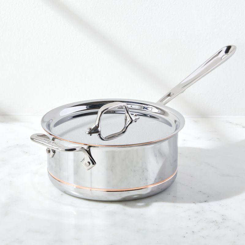 All-Clad ® Copper Core 3-Qt. Saucepan with Lid
