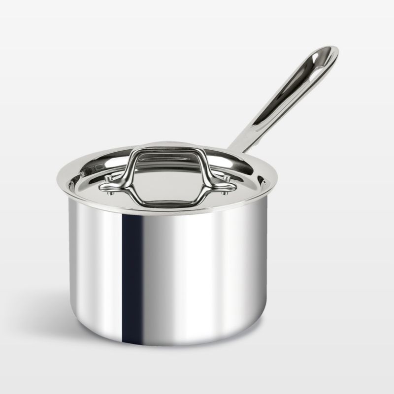 All-Clad ® D3 Stainless Steel 2-Qt. Saucepan with Lid