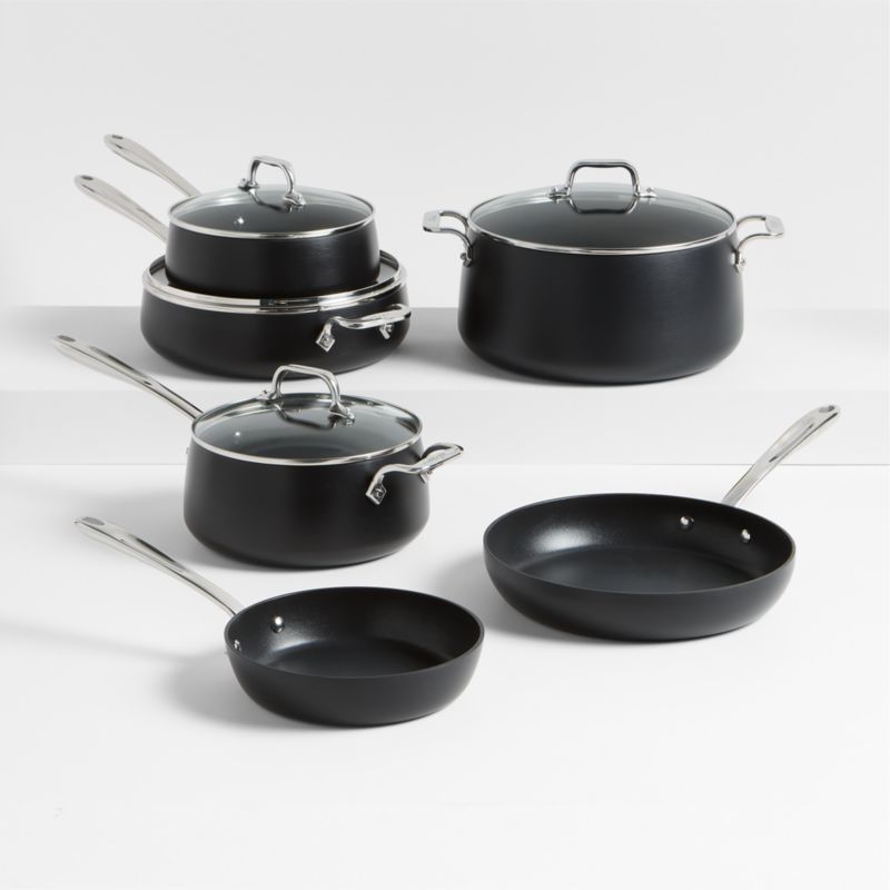 SCANPAN Fusion 5 Cookware Set, Set of 10 | Crate & Barrel