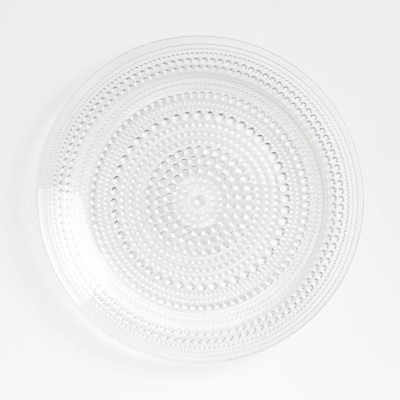 Alma Clear Dinner Plates, Set of 4