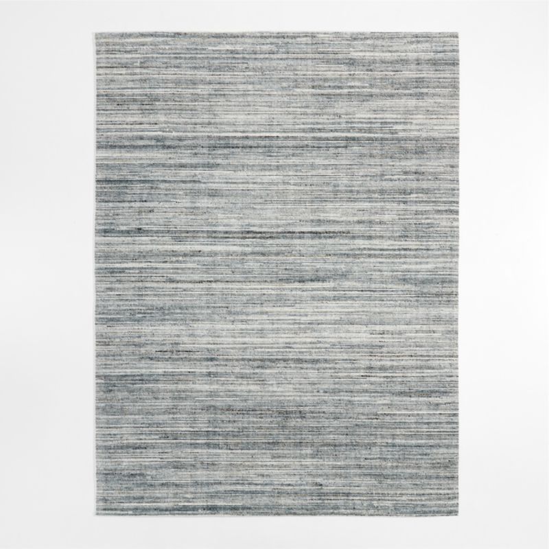Alvarez Wool Hand-Tufted Lapis Blue Area Rug 9'x12' + Reviews