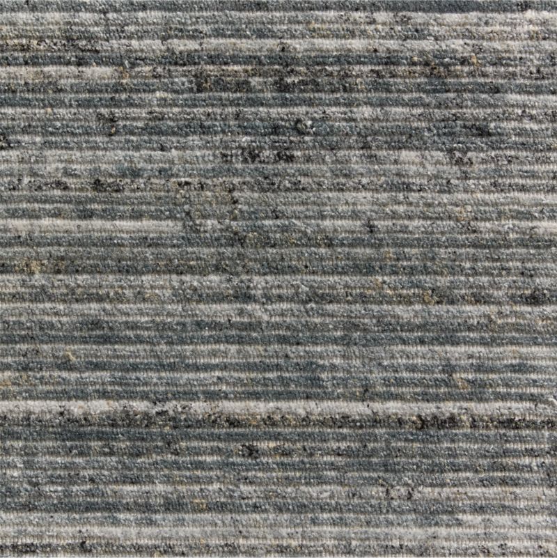 Antwerp Performance Handwoven Nickel Grey Area Rug 6'x9'