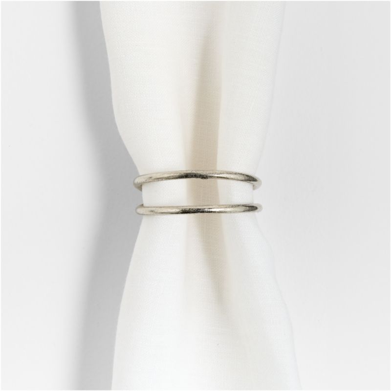 Aria Silver Napkin Ring
