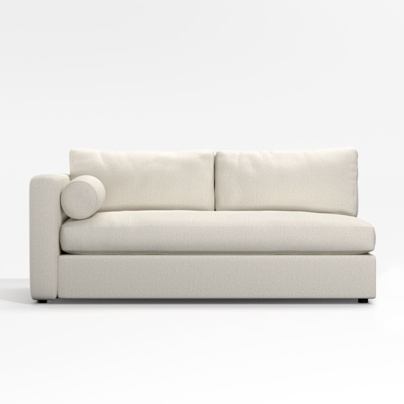 Aris Deep Left-Arm Bench Sofa Sectional Piece