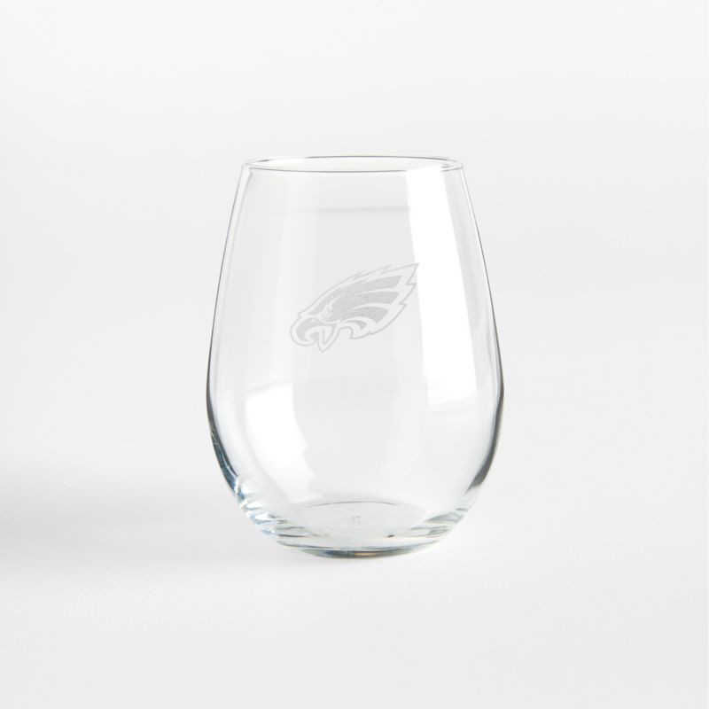 NFL Philadelphia Eagles Aspen 17-Oz. Stemless Wine Glass, Set of 4 | Crate  & Barrel