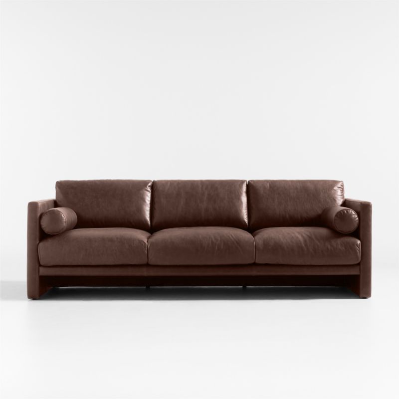 Aviator 88" Leather Sofa