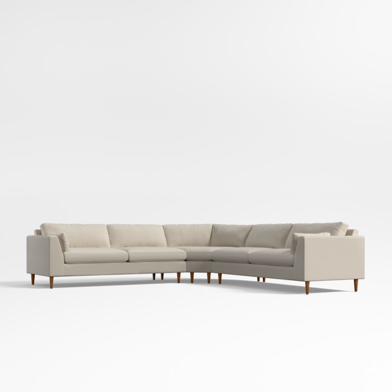 Avondale 3-Piece L-Shaped Wedge Sectional Sofa
