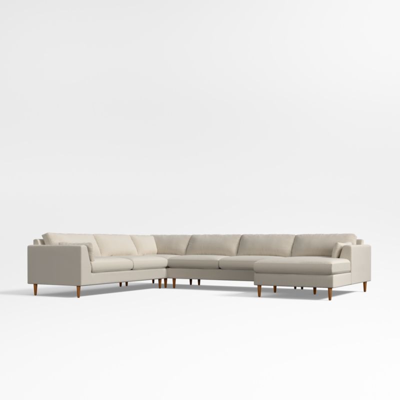 Avondale 4-Piece L-Shaped Sectional Sofa with Chaise Lounge