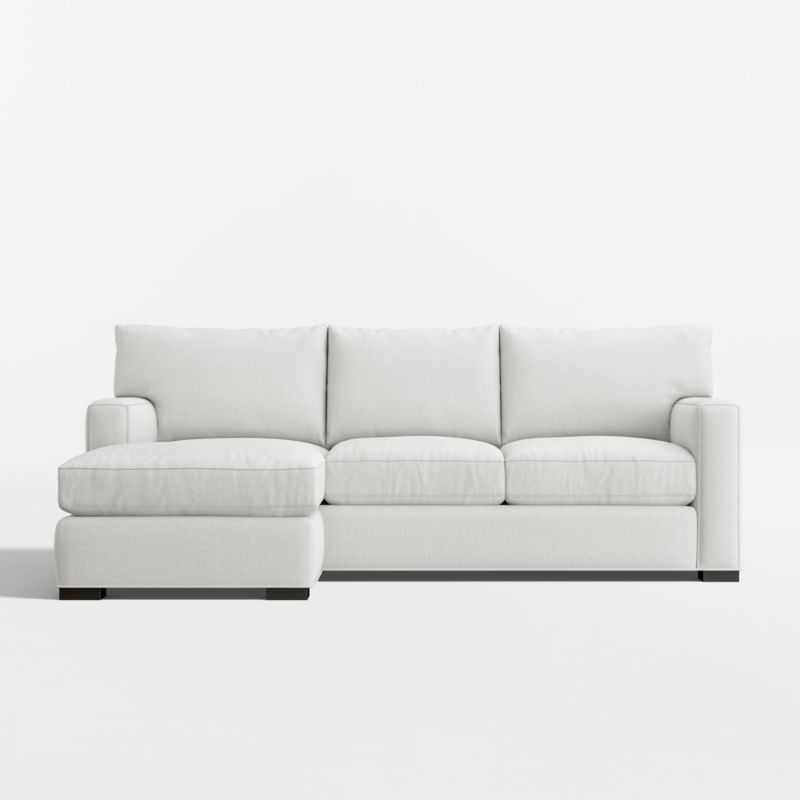 Axis 88" Reversible Storage Chaise Lounge Sectional Sofa