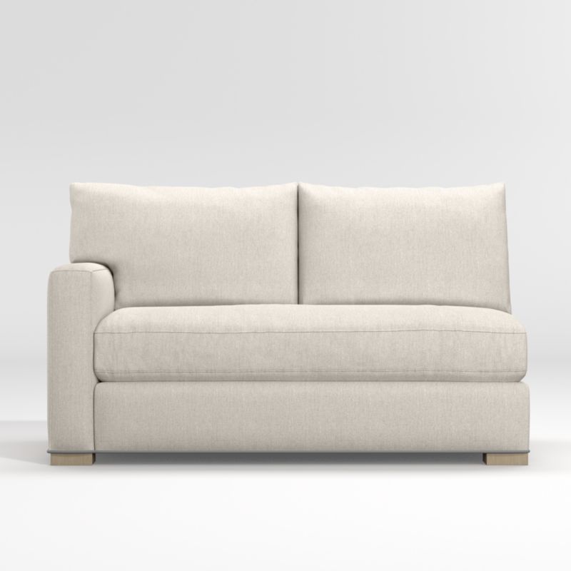 Axis Left-Arm Bench Apartment Sofa Sectional Piece