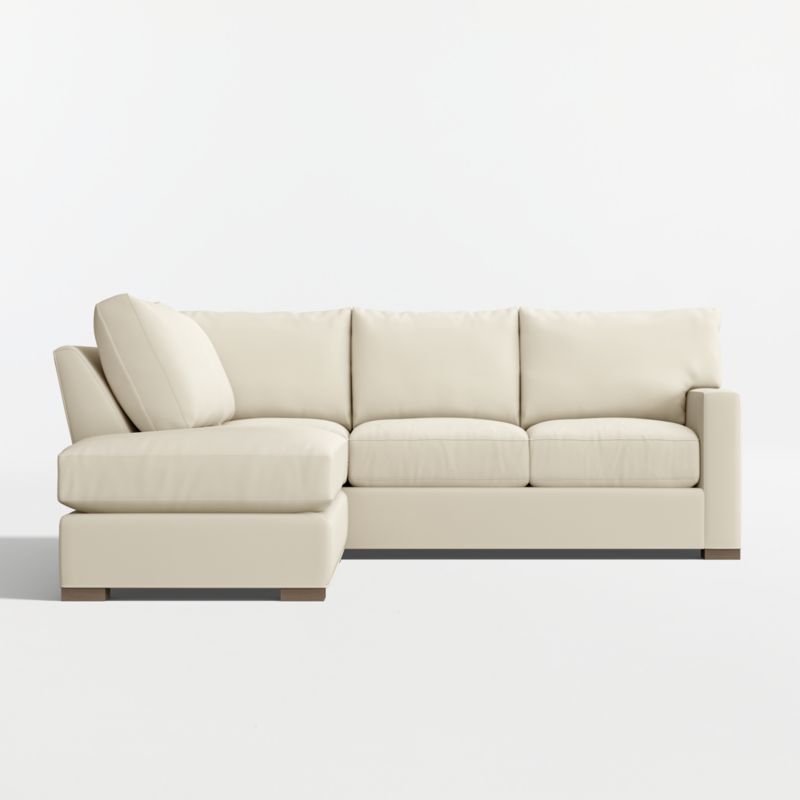 Axis Classic 2-Piece L-Shaped Sectional Sofa with Bumper