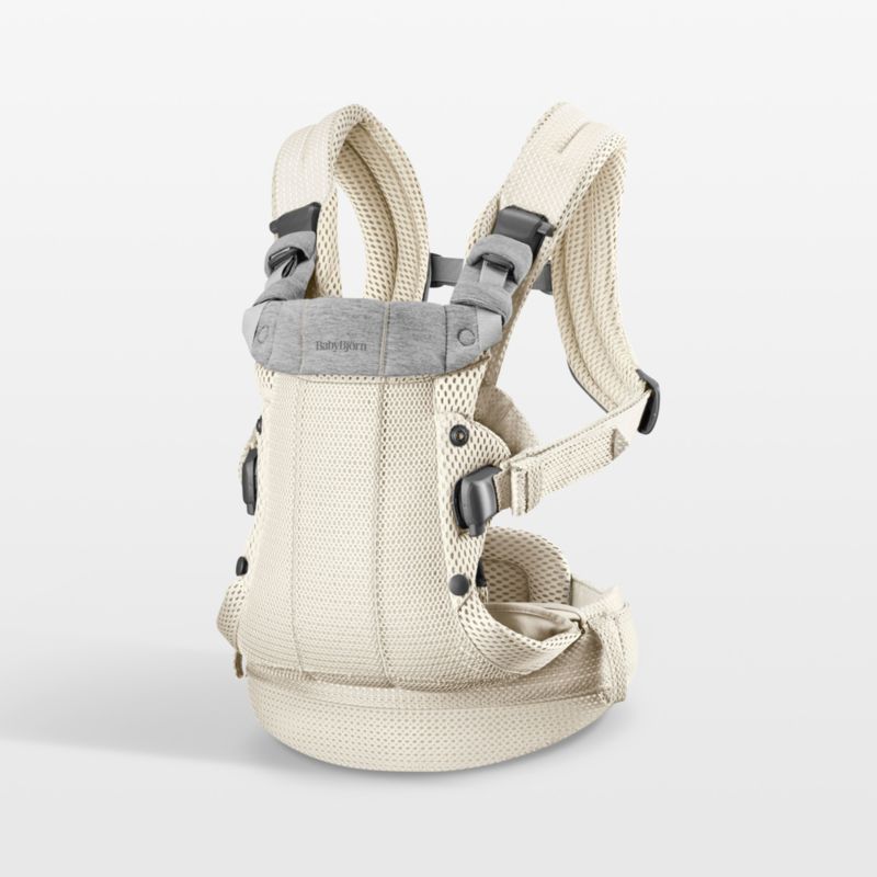 BABYBJÖRN Harmony Light Beige Woven Melange Baby Carrier + Reviews
