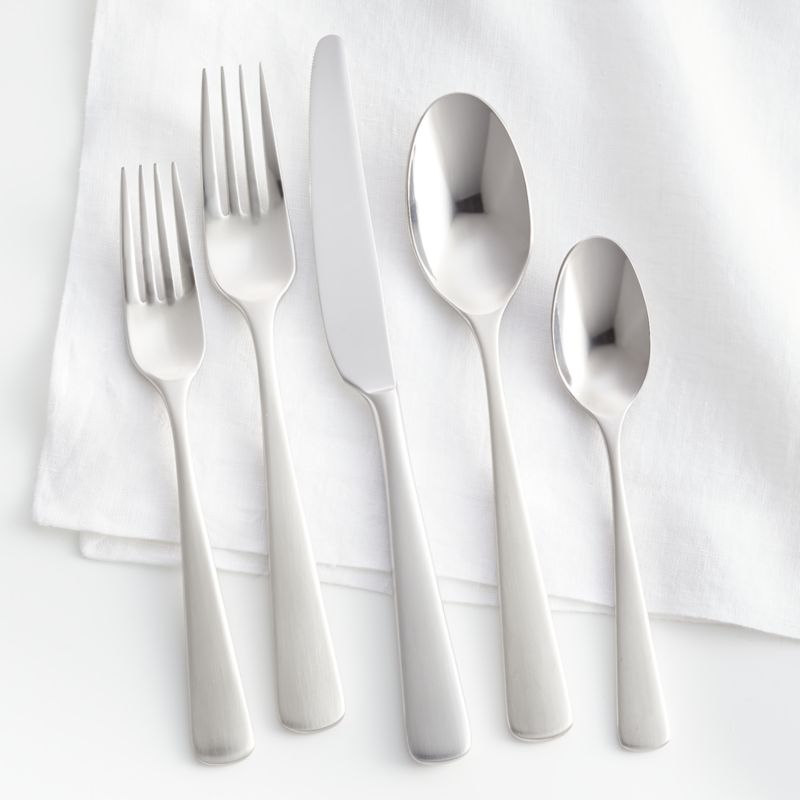 Barberry Matte 20-Piece Flatware Set