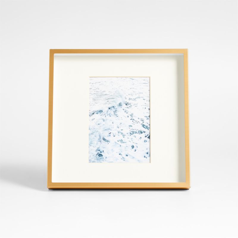 Brushed Brass 5x7 Picture Frame