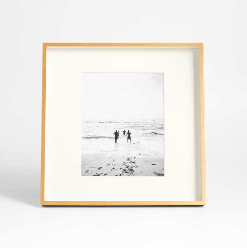 Brushed Brass 8x10 Picture Frame