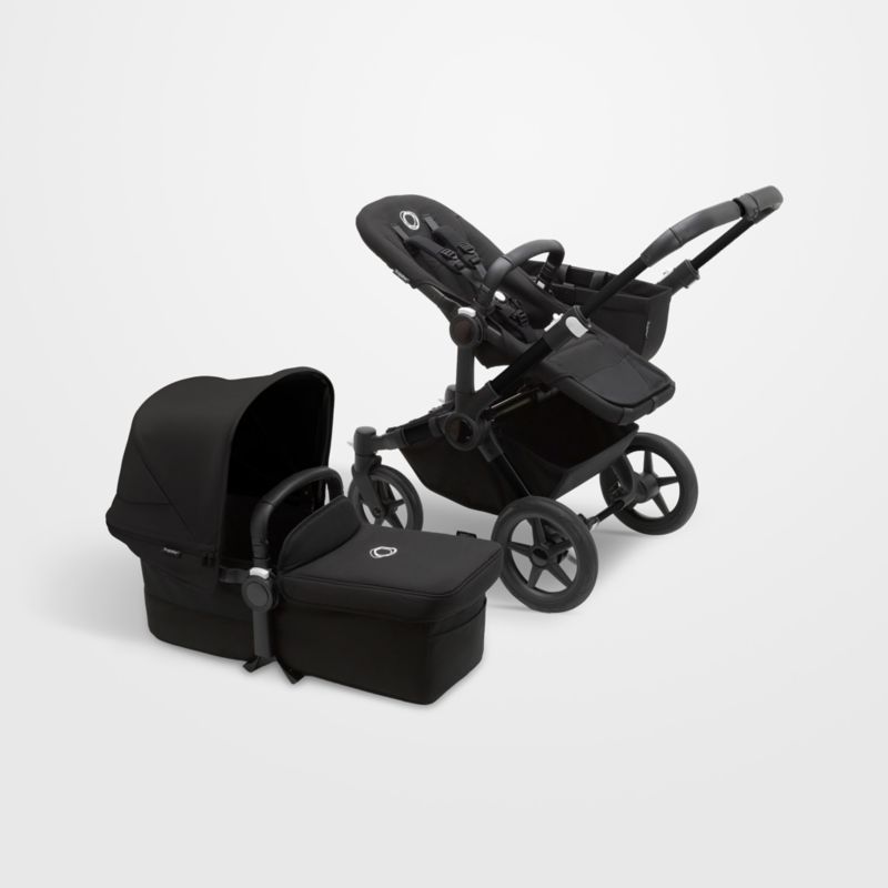 Bugaboo Donkey 5 Mono Complete Midnight Black with Black Frame Baby Stroller