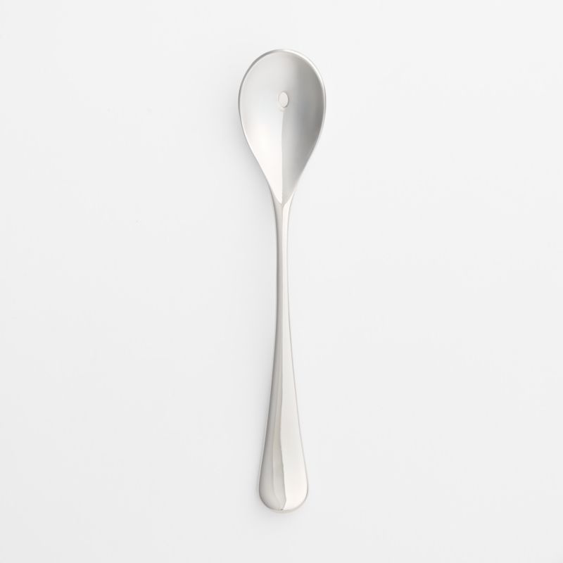 Caesna Mirror Mustard Spoon by Robert Welch + Reviews | Crate & Barrel