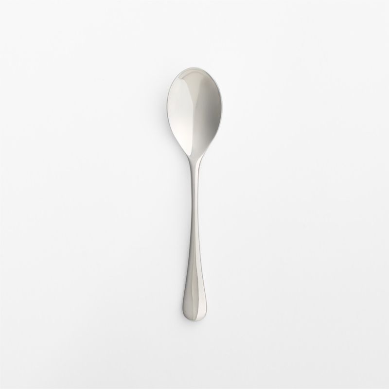 Caesna Mirror Olive Spoon by Robert Welch + Reviews | Crate & Barrel