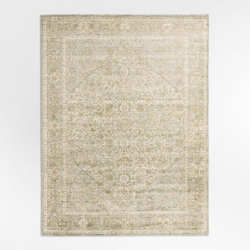 Alvarez Wool Hand-Tufted Garden Multicolor Area Rug | Crate & Barrel