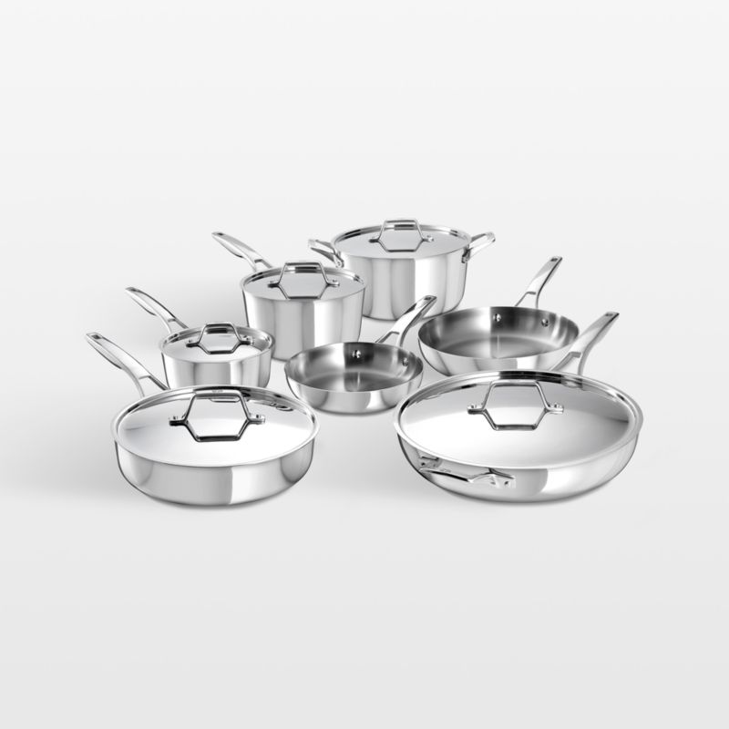 Calphalon ® Premier Stainless Steel 12-Piece Cookware Set