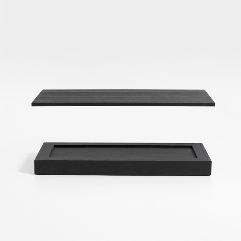 Calypso Black Wood Universal Cap and Base