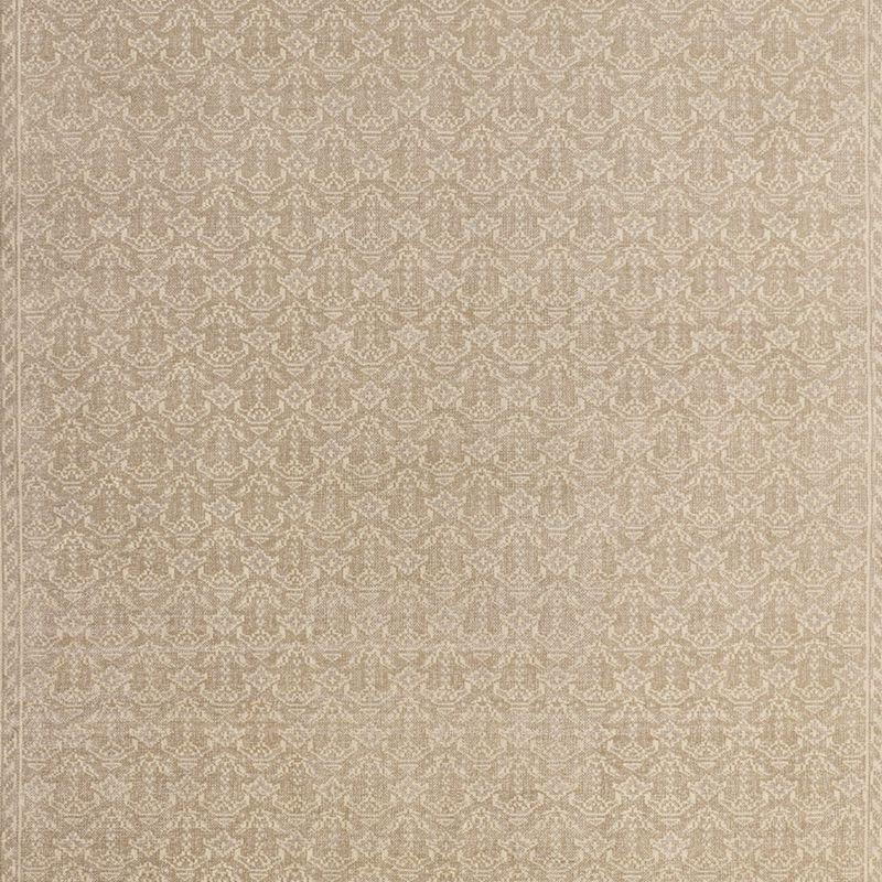 Cannes Wool Traditional Hand-Knotted Beige Area Rug 9'x12'