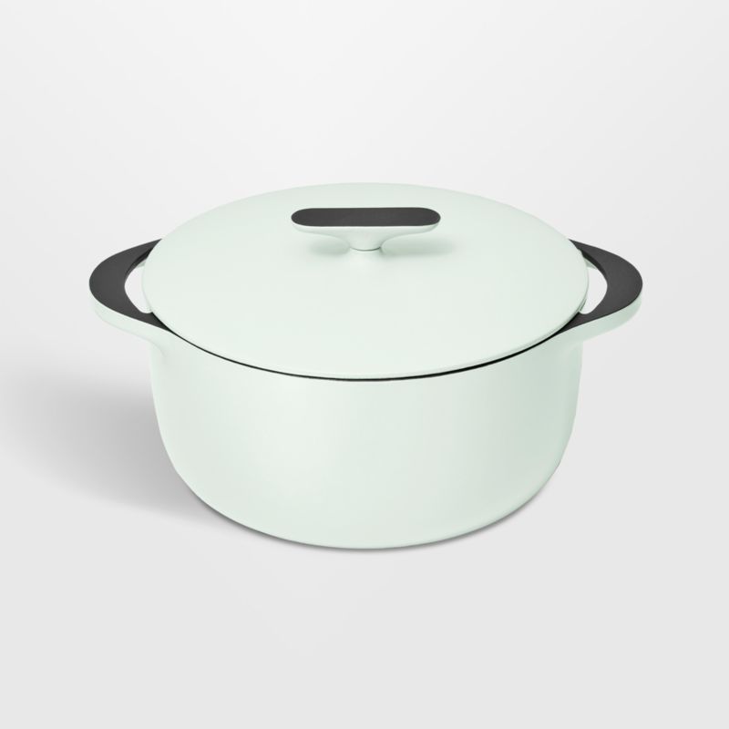 Caraway ® 6.5-Qt. Light Mist Enameled Cast Iron Dutch Oven with Lid