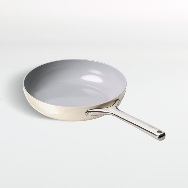 Caraway ® Cream Non-Stick Ceramic Frying Pan