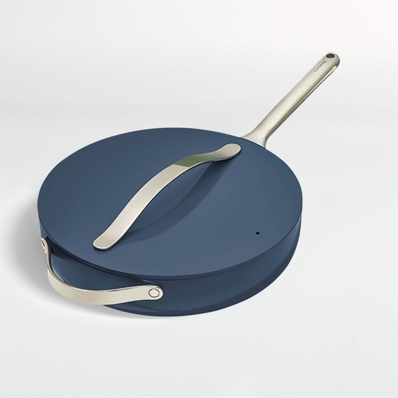 Caraway ® Navy Blue Non-Stick Ceramic Sauté Pan