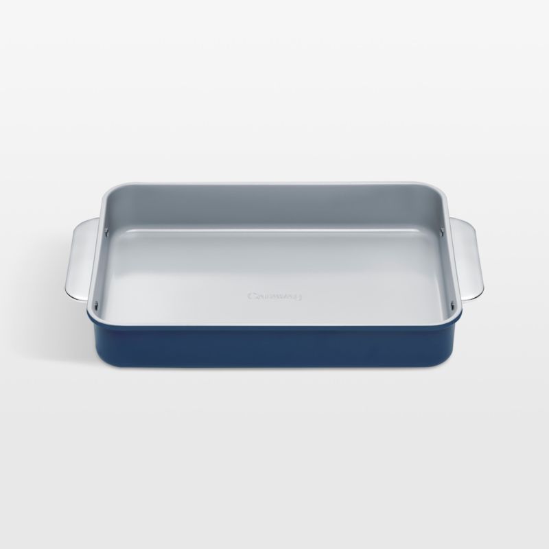 Caraway ® Navy Non-Stick Ceramic Rectangle Pan