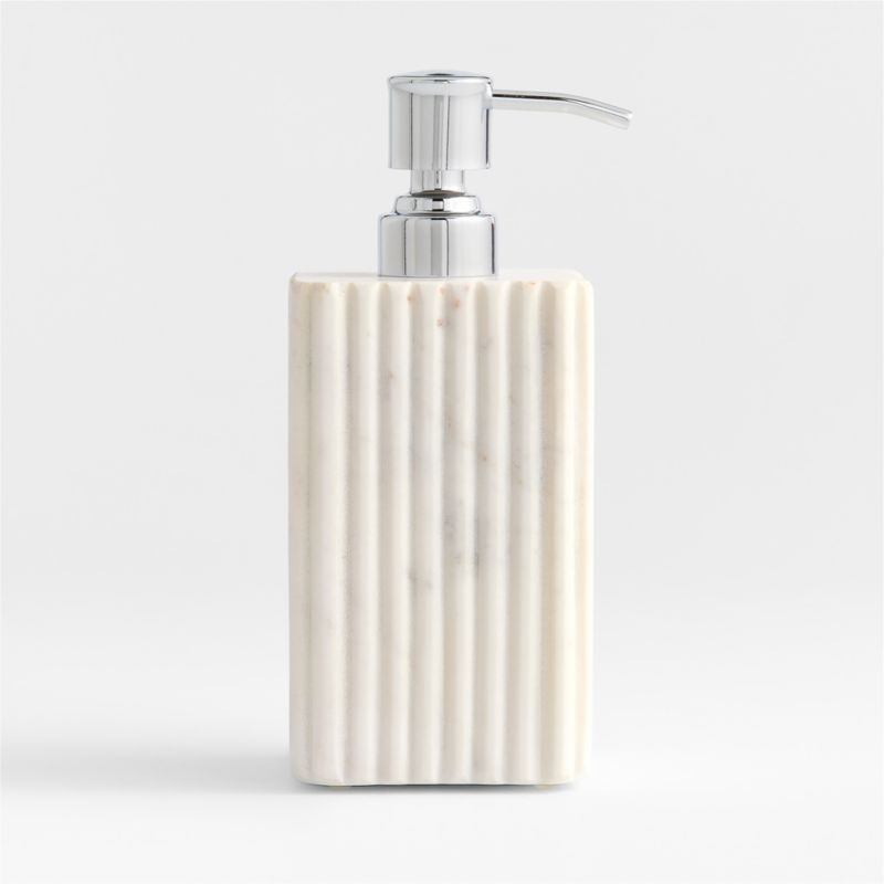 Tuscan Beige Marble Soap Pump