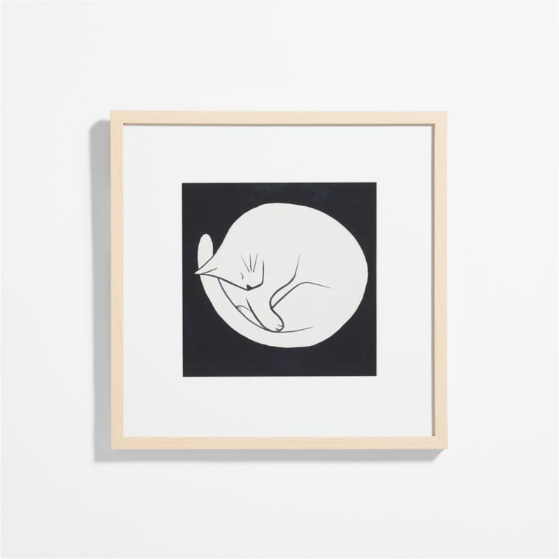 Cat Framed Wall Art Print