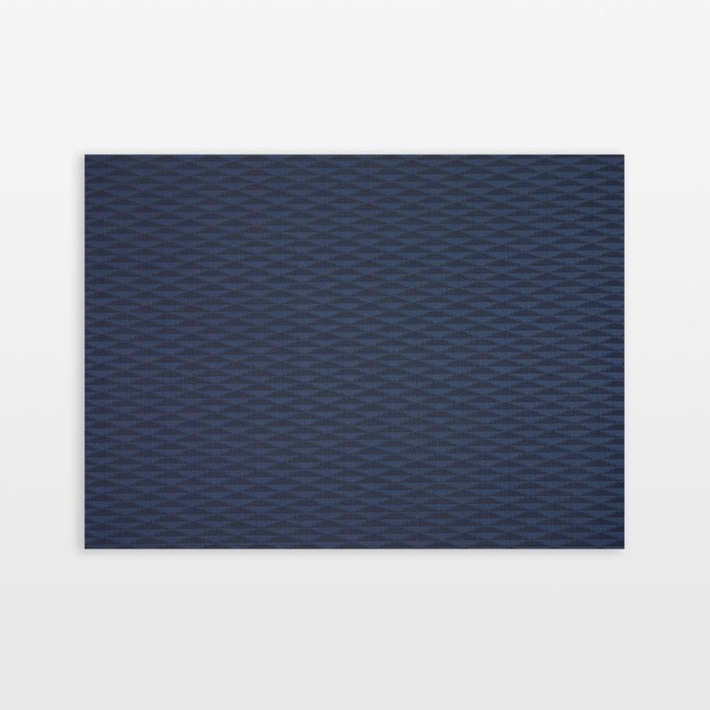 Chilewich ® Arrow Sapphire Doormat 23"x36"