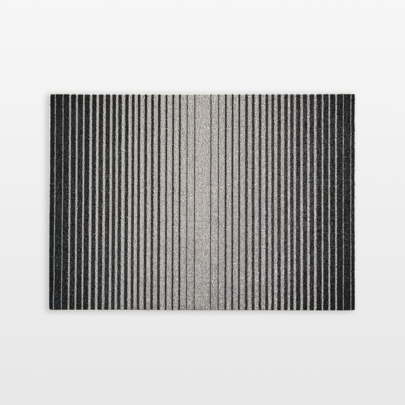 Chilewich ® Domino Black and White Doormat 24"x36"