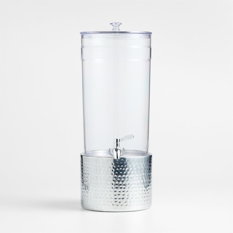Claro Acrylic Drink Dispenser with Bash Stand