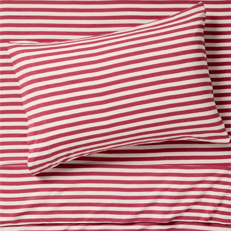 Supersoft Striped Deep Indigo Organic Cotton Gauze Kids Twin Sheet Set