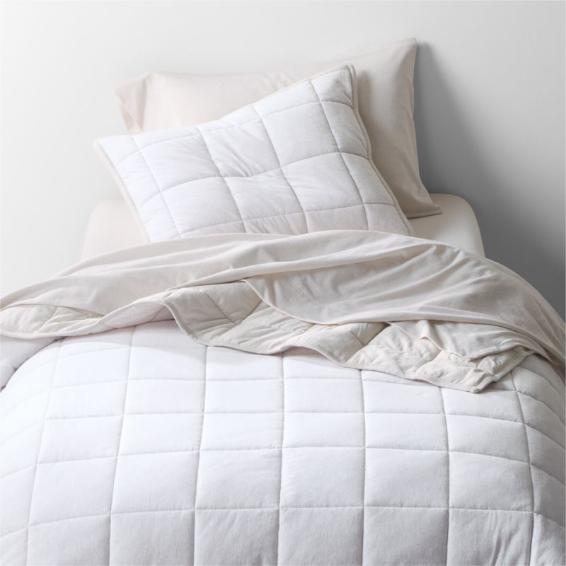 Supersoft Gauze Organic Cotton Sky Blue Twin XL Quilt