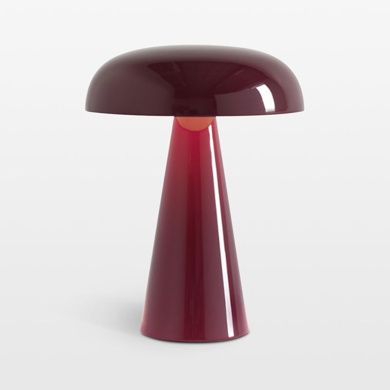 Como Portable LED Table Lamp Red 8.3"