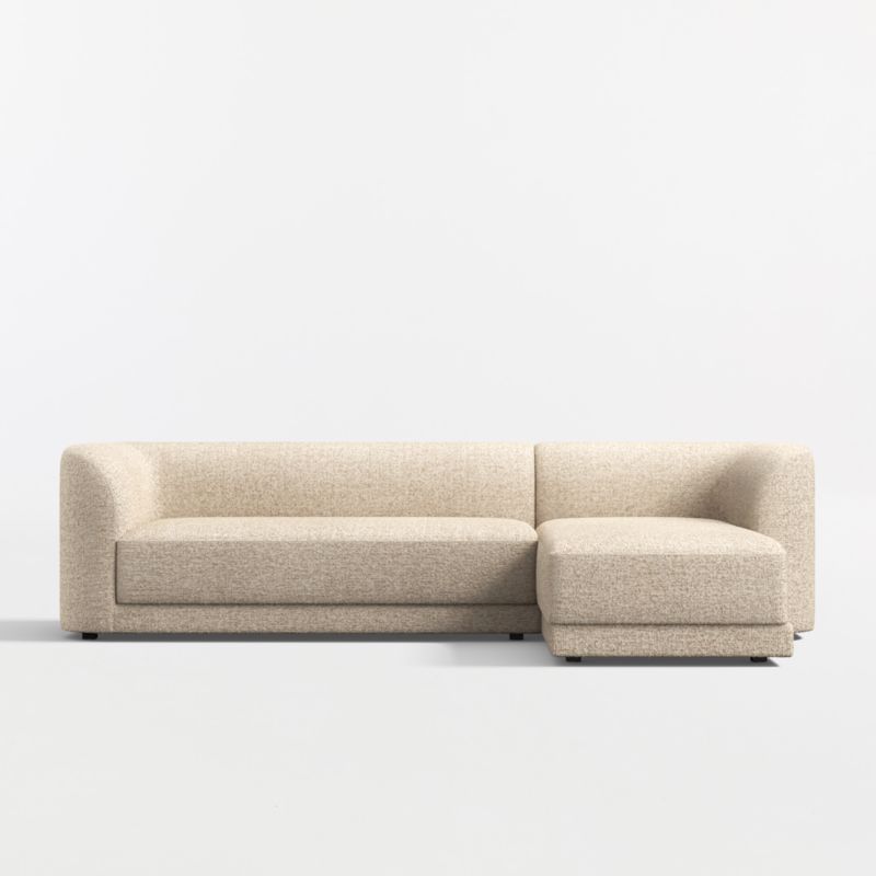 Contour 2-Piece Sectional Sofa with Chaise Lounge