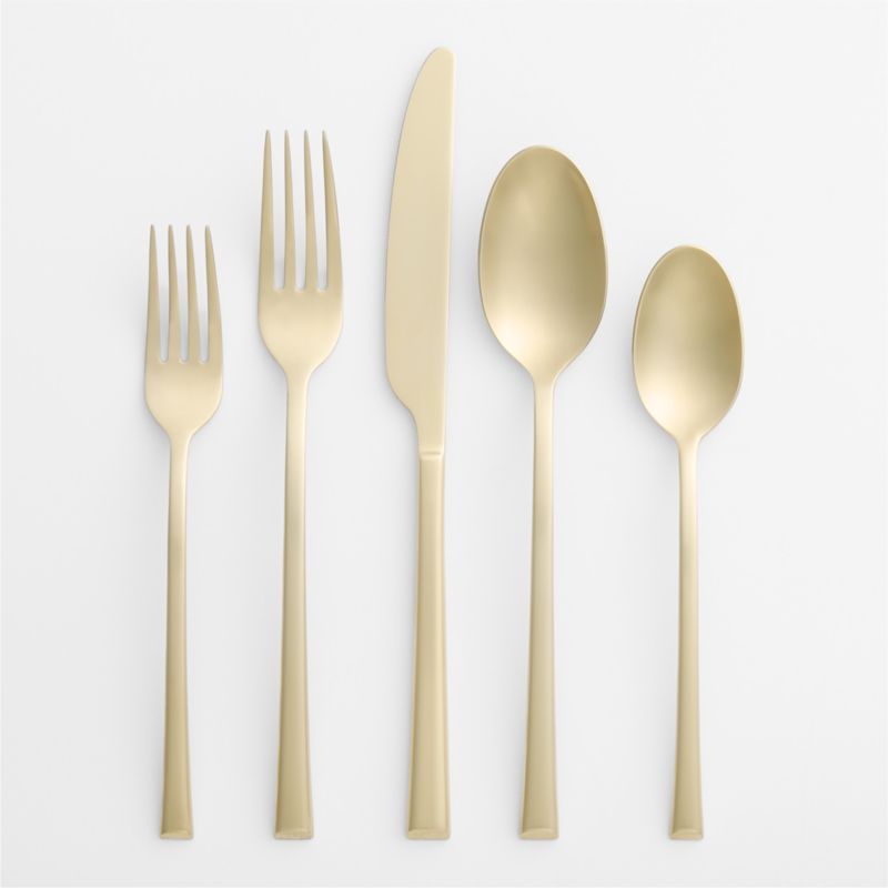 Mercer Vintage 20-Piece Flatware Set + Reviews | Crate & Barrel