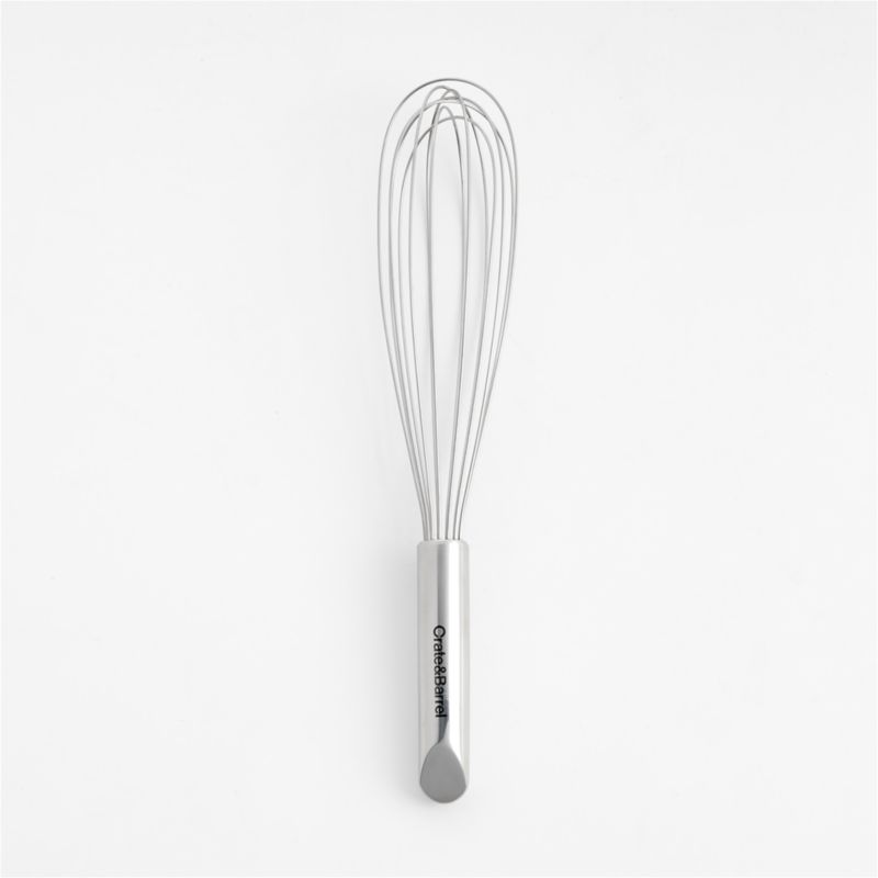 Crate & Barrel Stainless Steel 12" Whisk